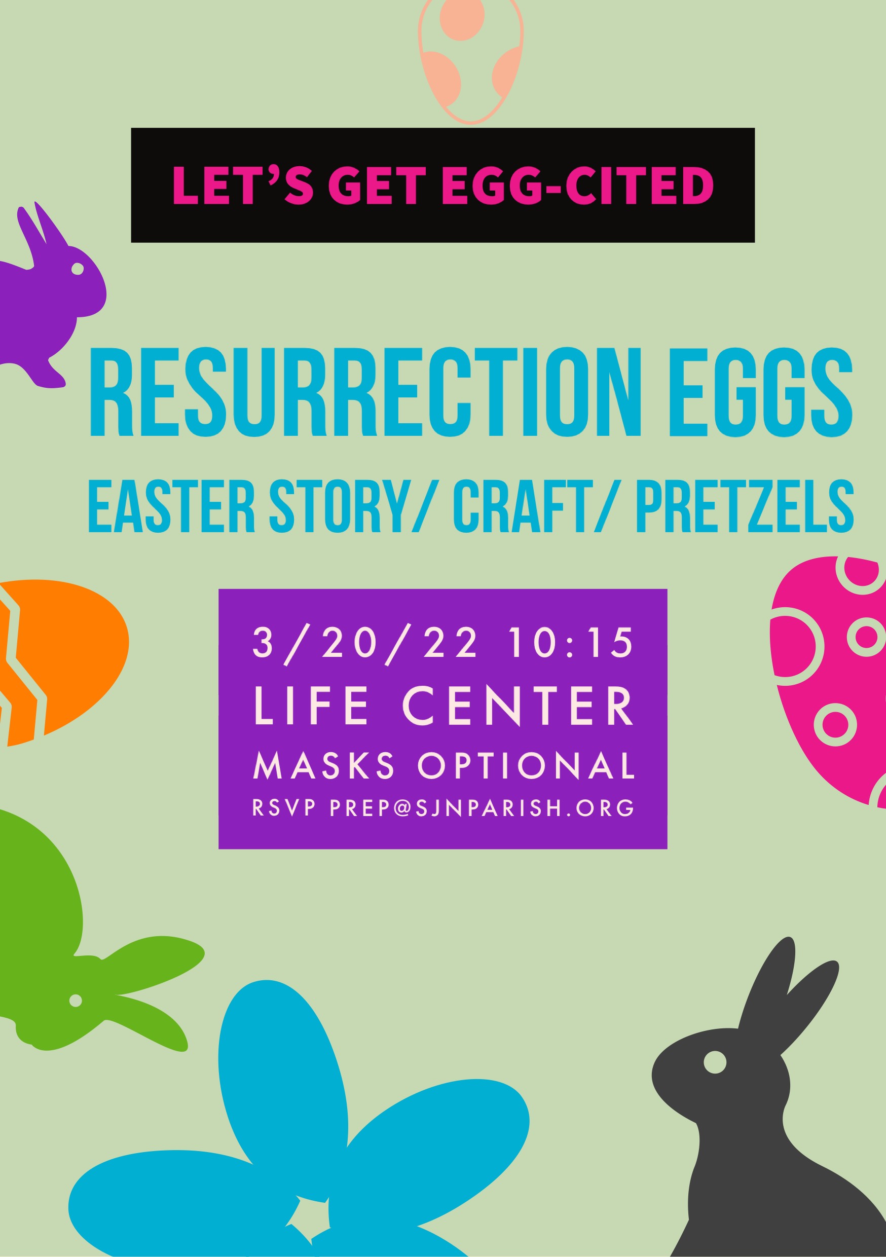 PREP – Easter – St. John Neumann Parish – Bryn Mawr, PA